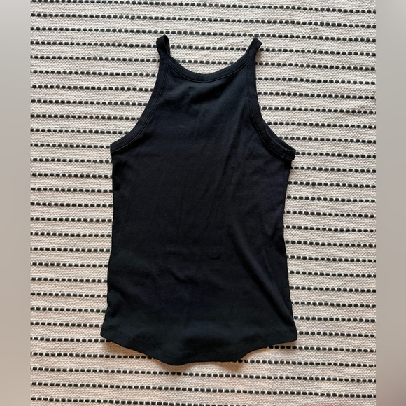 NWOT Madewell 90s Ribbed Cotton Halter Top XS - Picture 4 of 4